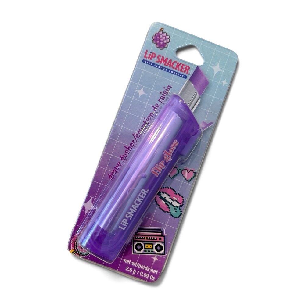 Lip Smackers Flip Gloss GRAPE GUSHER NEW Free Shipping